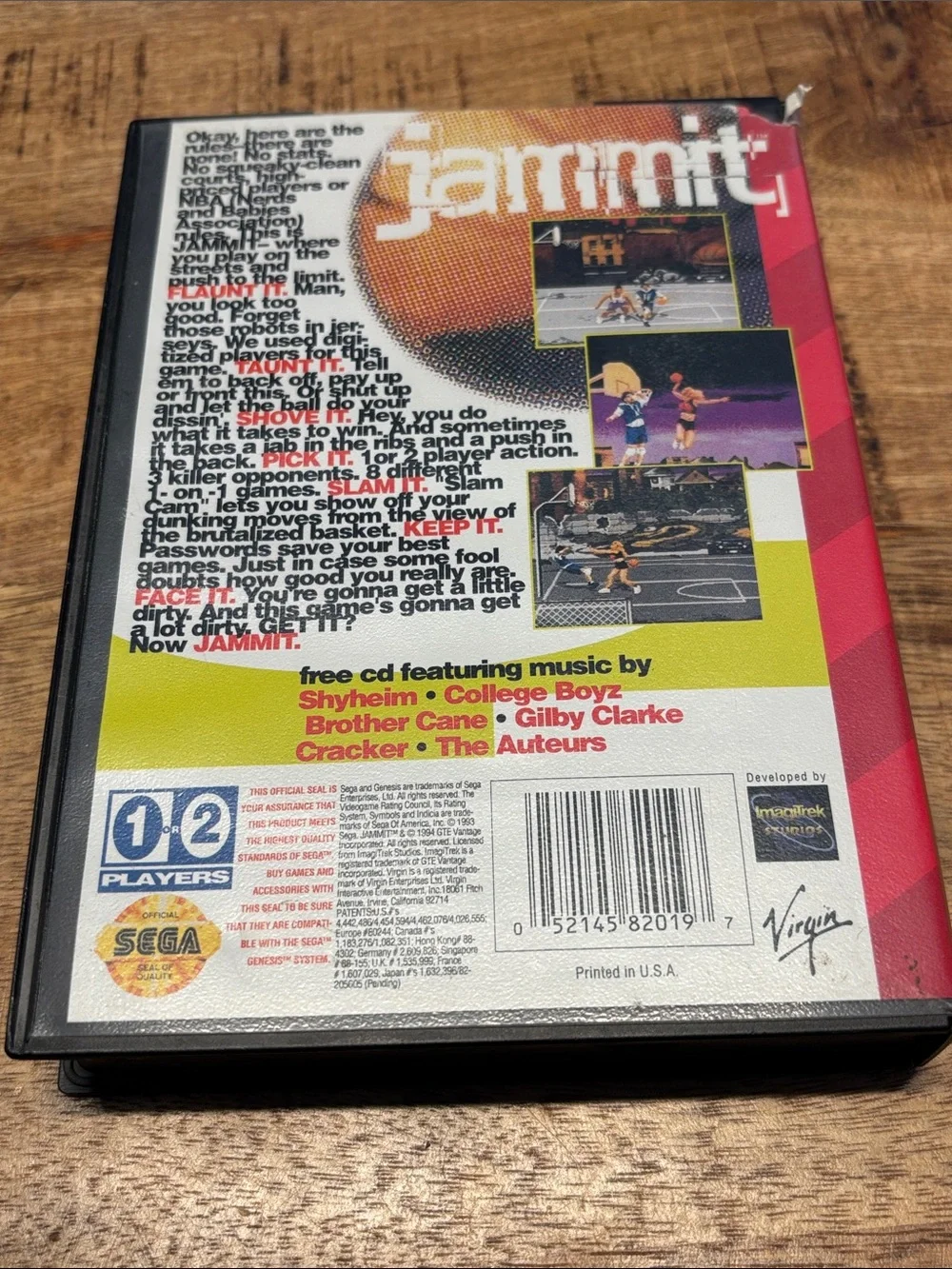 Sega jammit genesis